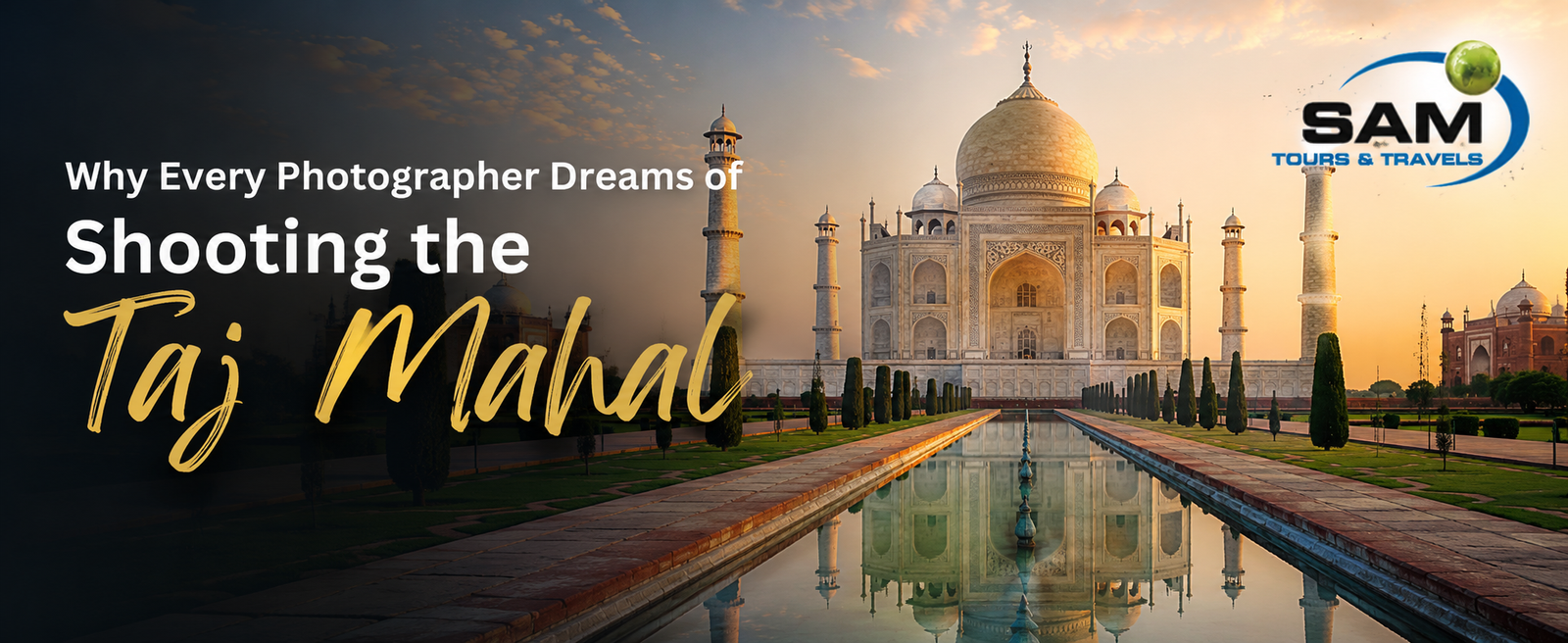 Photographing Taj Mahal