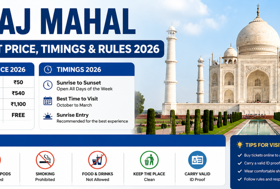 Taj mahal entry ticket ptice