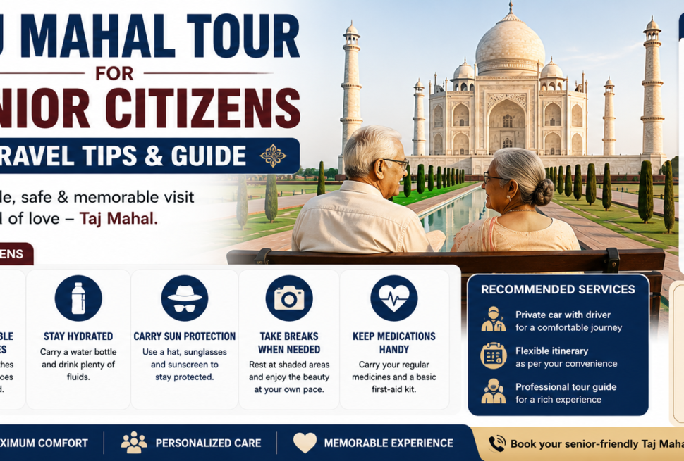 Taj Mahal Tour for Senior Citizens