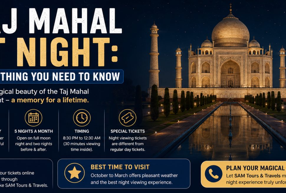 Taj Mahal at Night