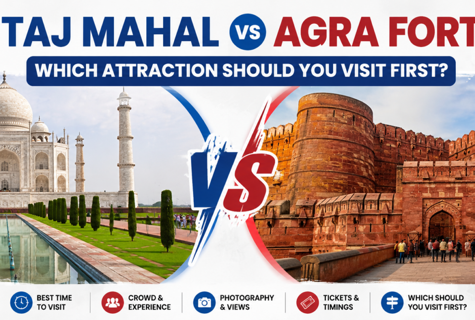 Taj Mahal vs Agra Fort