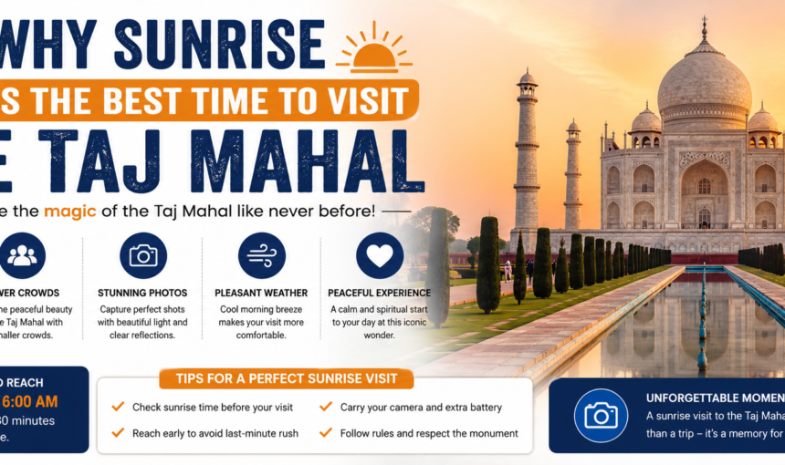 Why Sunrise Is the Best Time to Visit the Taj Mahal